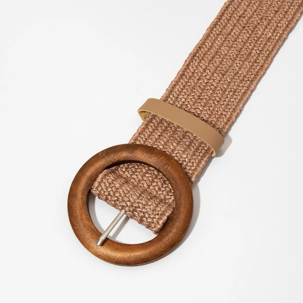Stretchy Belt in Color Rusty Rose - Picture 3 of 7